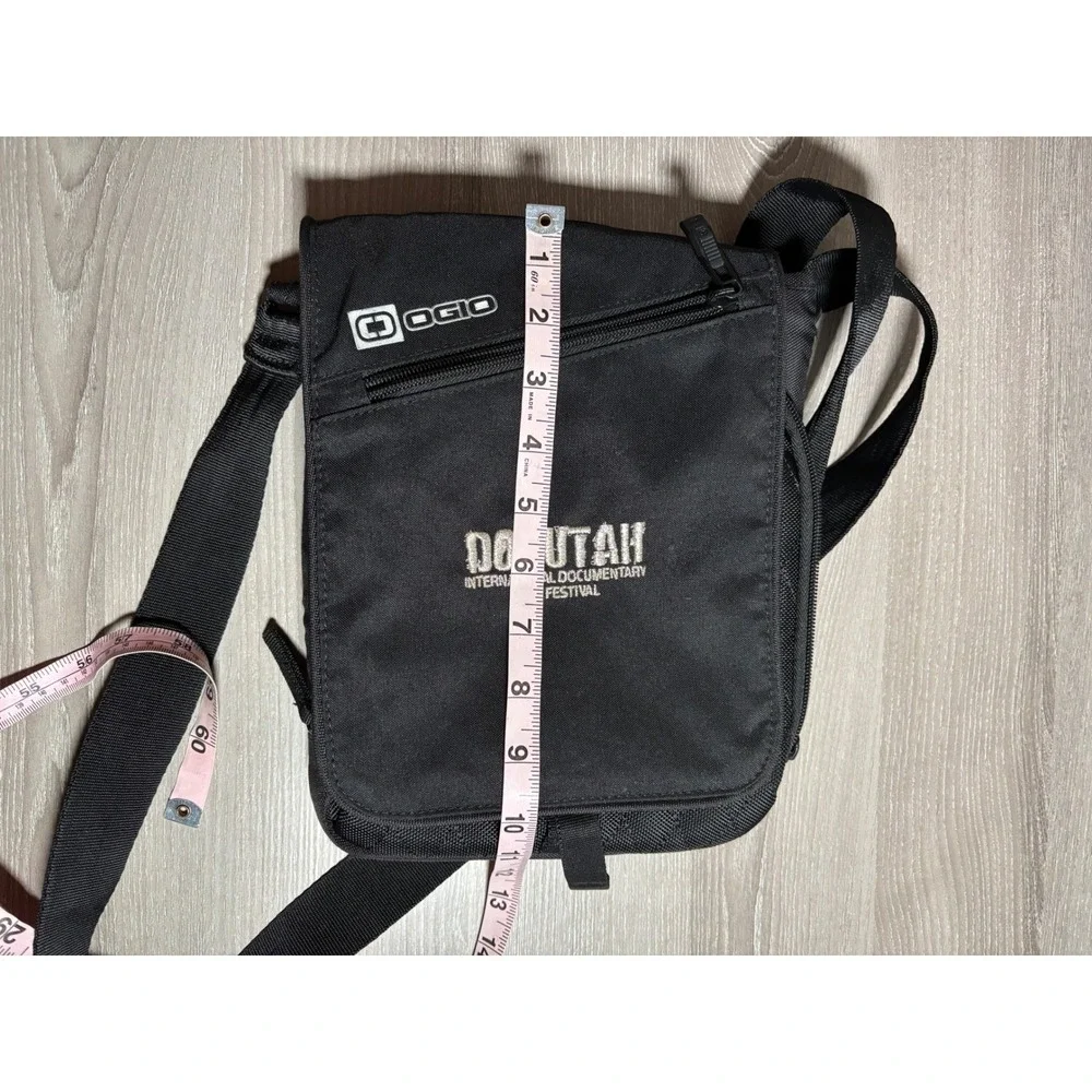 Ogio Black Crossbody Messenger Bag Docutah Film Festival Travel‎ Tech Bag